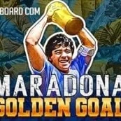 Maradona Golden Goal icon