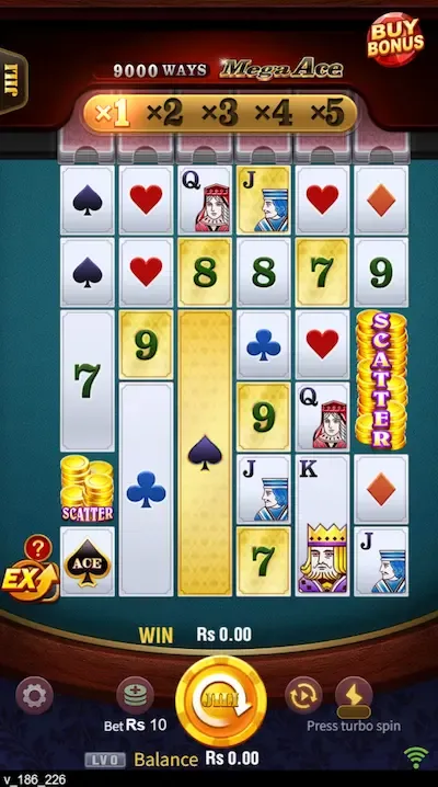 Mega Ace inter screenshot