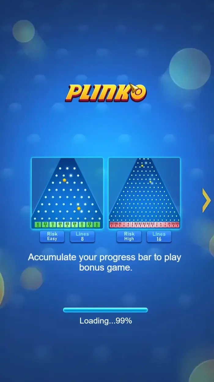 Plinko loading page