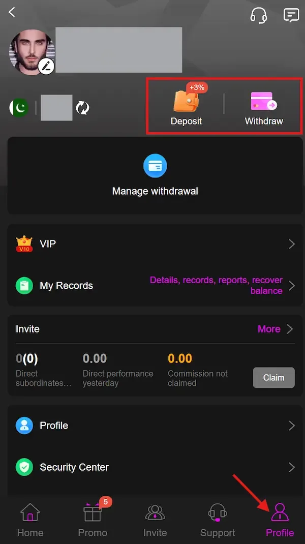 deposit&withdraw