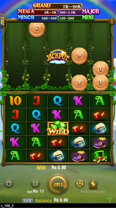 Elf Bingo interface