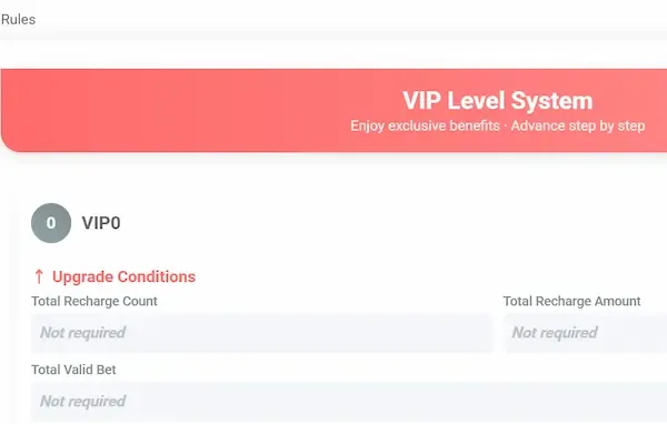 vip upgrade