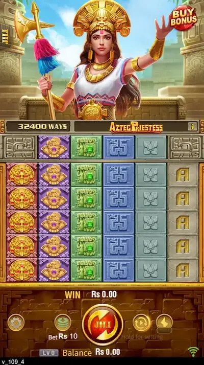 Aztec Priestess bets