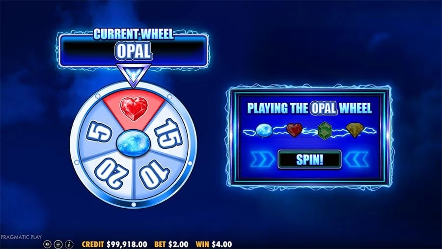 777 Wheel Blitz feature screen 1