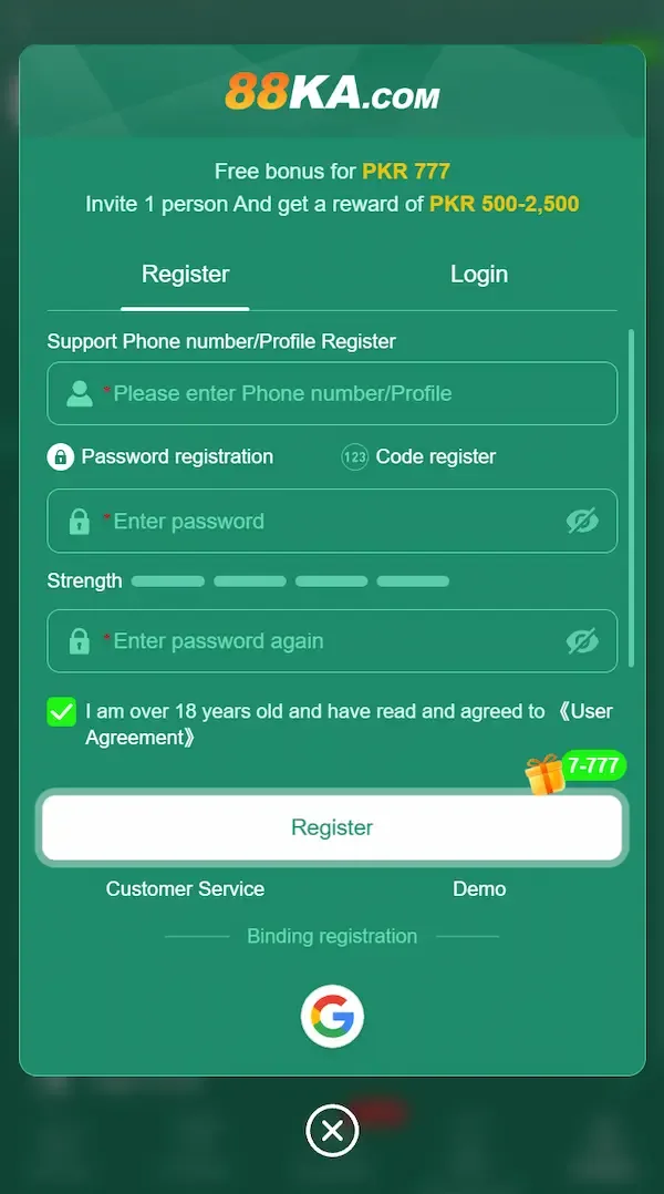 88KA register interface