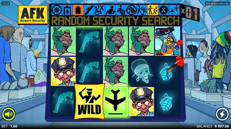 AFK Airport Security base game