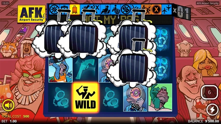AFK Airport Security feature screen 1