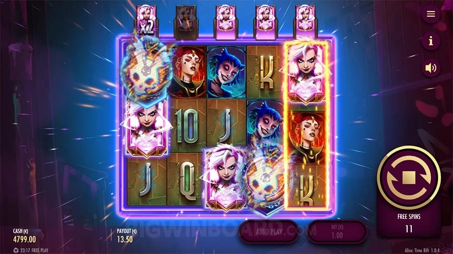 Alice Time Rift feature screen 1