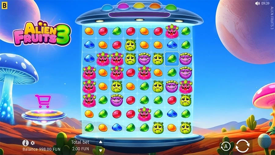 Alien Fruits 3 base game