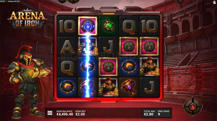 Arena of Iron feature screen 1