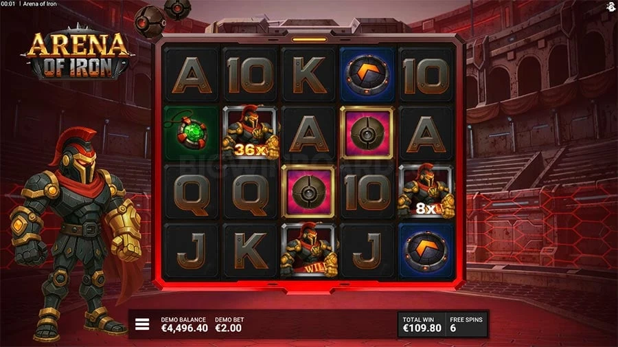 Arena of Iron feature screen 2