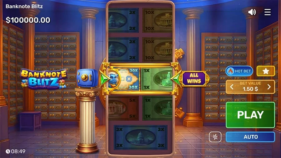 Banknote Blitz base game