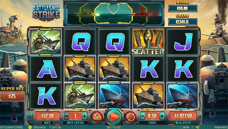Battleship Strike base game