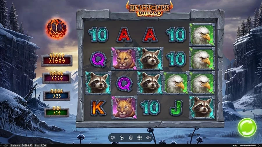 Beasts of Fire Inferno feature screen 1