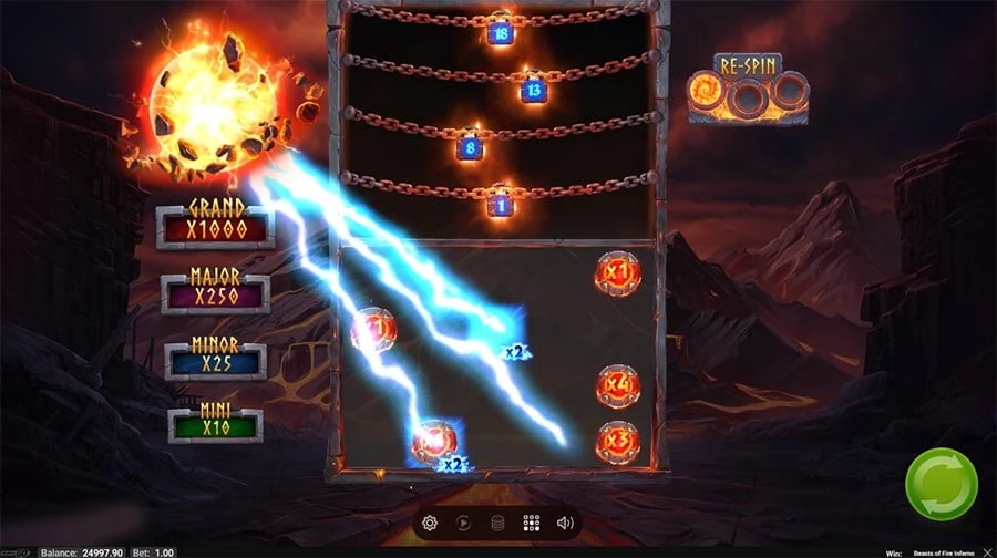 Beasts of Fire Inferno feature screen 2