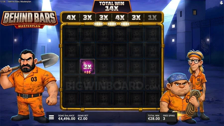 Behind Bars Masterplan feature screen 2