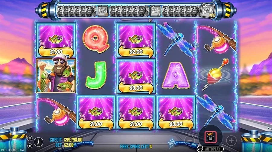 Big Bass Blast feature screen 1