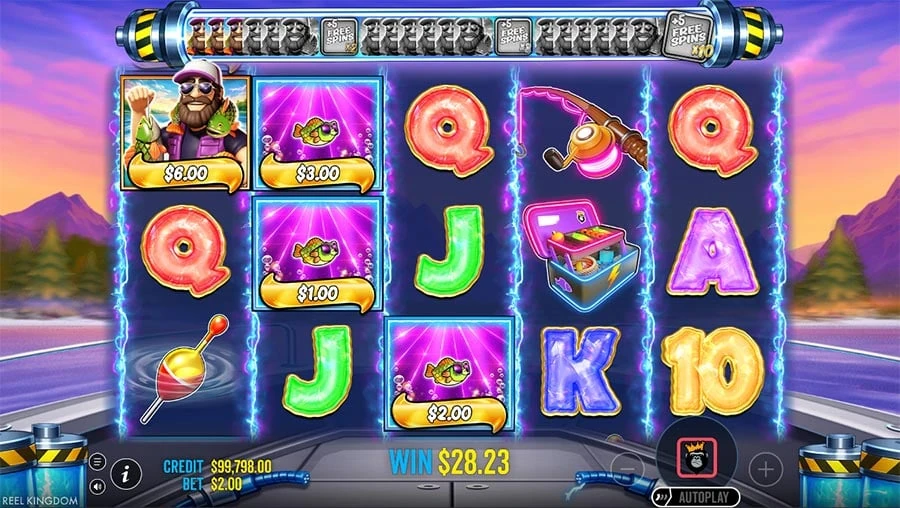 Big Bass Blast feature screen 2