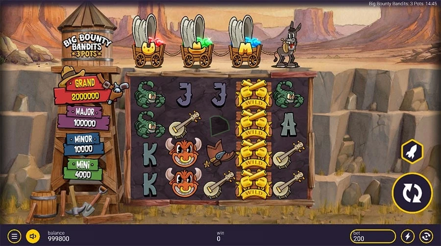 Big Bounty Bandits 3 Pots base game