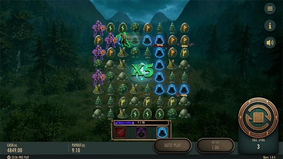 Bjorn feature screen 2