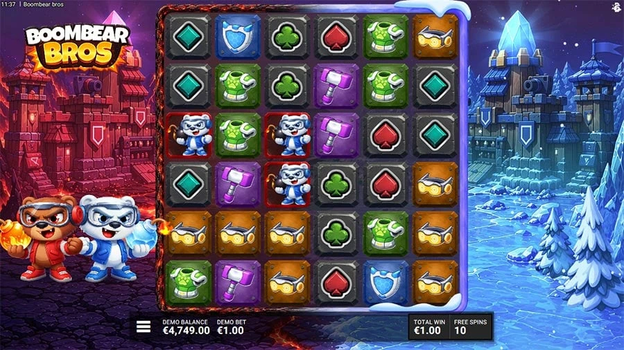 Boombear Bros feature screen 1