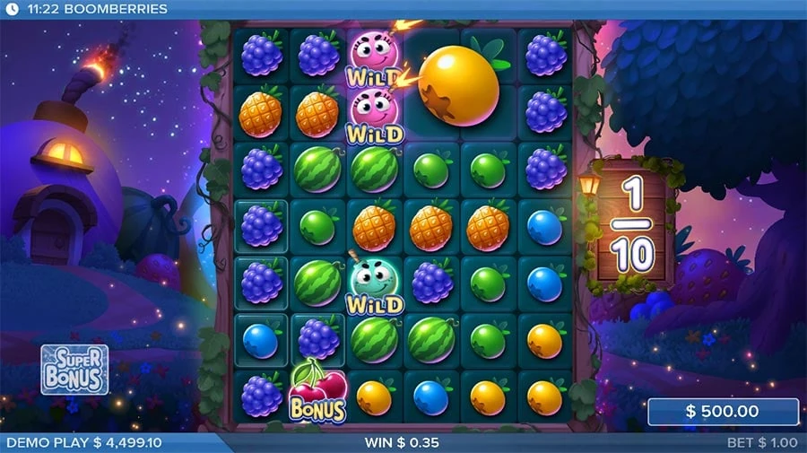Boomberries feature screen 1