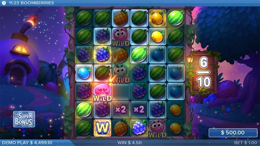 Boomberries feature screen 2