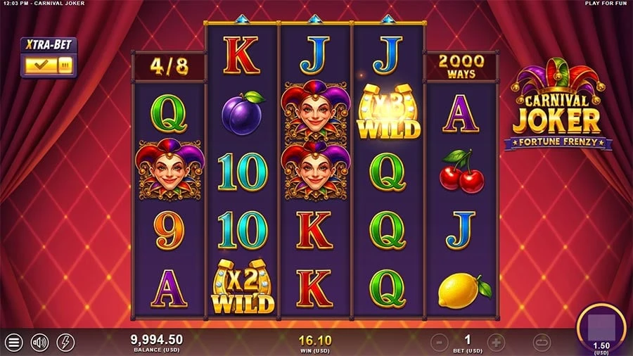 Carnival Joker feature screen 2
