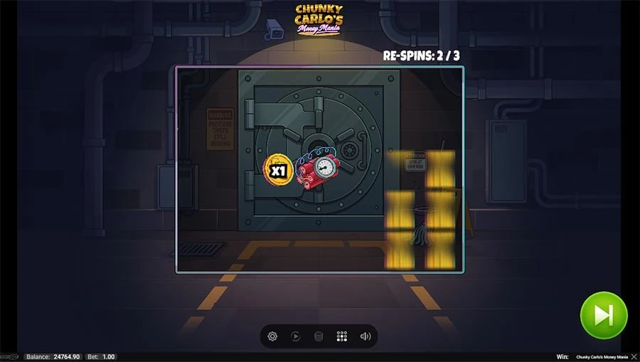 Chunky Carlo’s Money Mania feature screen 1