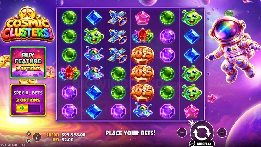 Cosmic Clusters base game