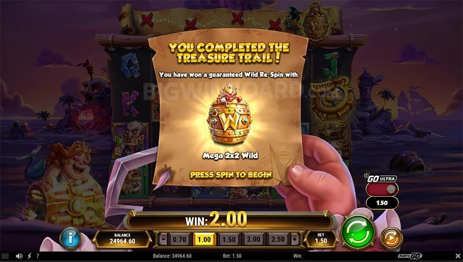 Crabby’s Gold 2 feature screen 1