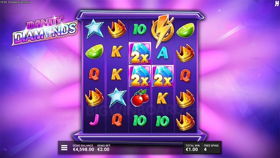 Dandy Diamonds feature screen 1