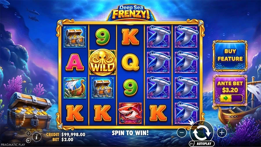 Deep Sea Frenzy base game