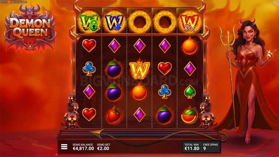 Demon Queen feature screen 1