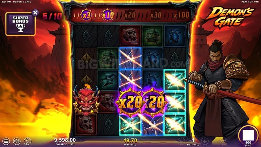 Demon’s Gate feature screen 2