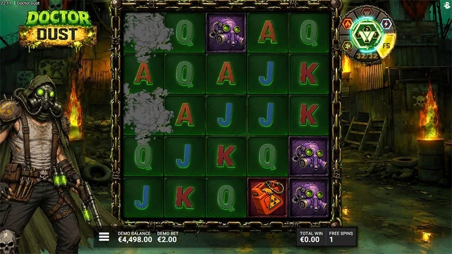 Doctor Dust feature screen 1