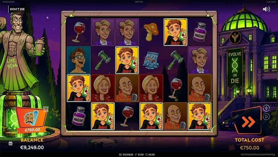 Don’t Die feature screen 1