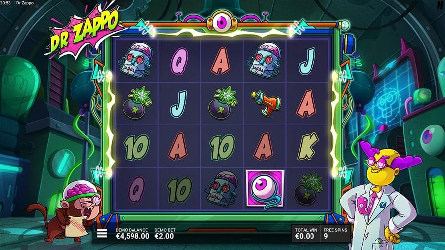 Dr Zappo feature screen 1