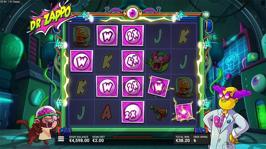 Dr Zappo feature screen 2