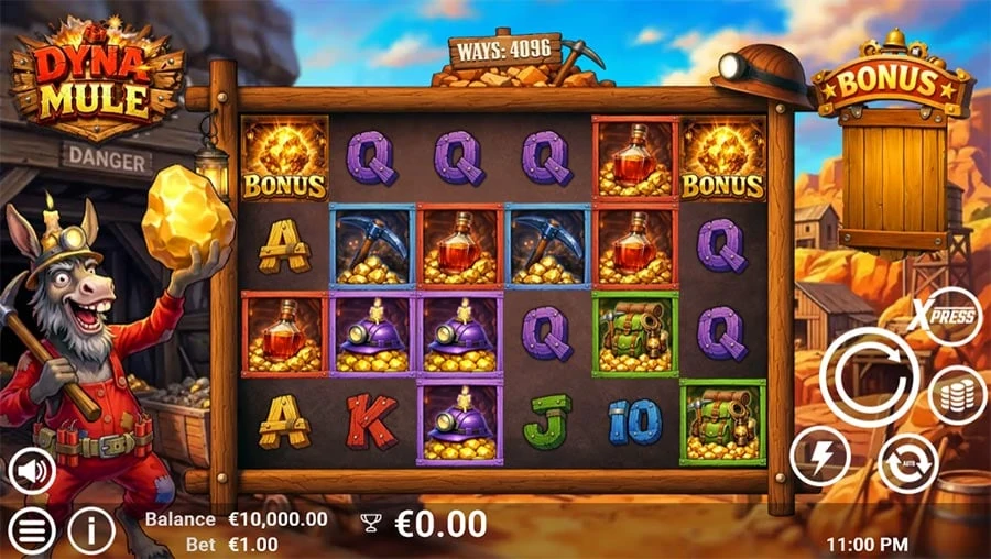 Dyna Mule base game