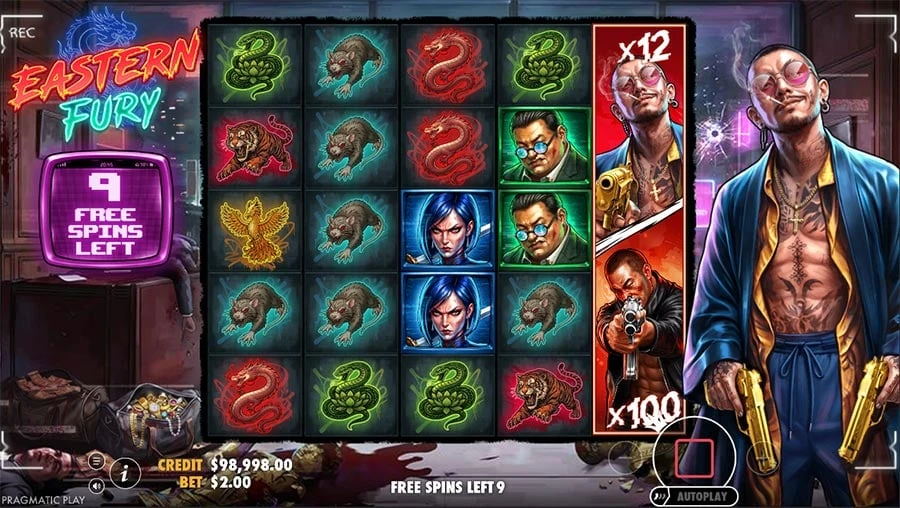 Eastern Fury feature screen 1