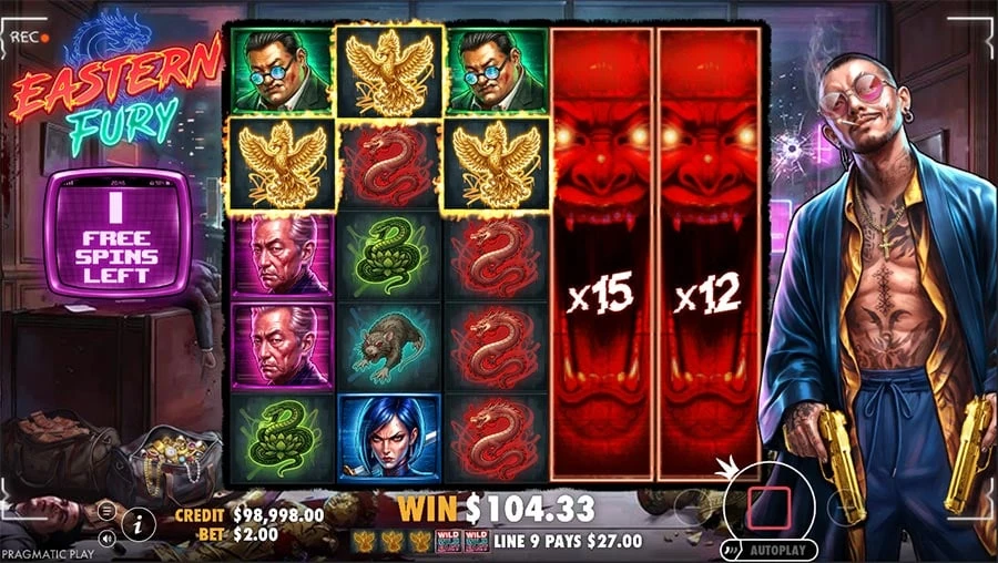 Eastern Fury feature screen 2