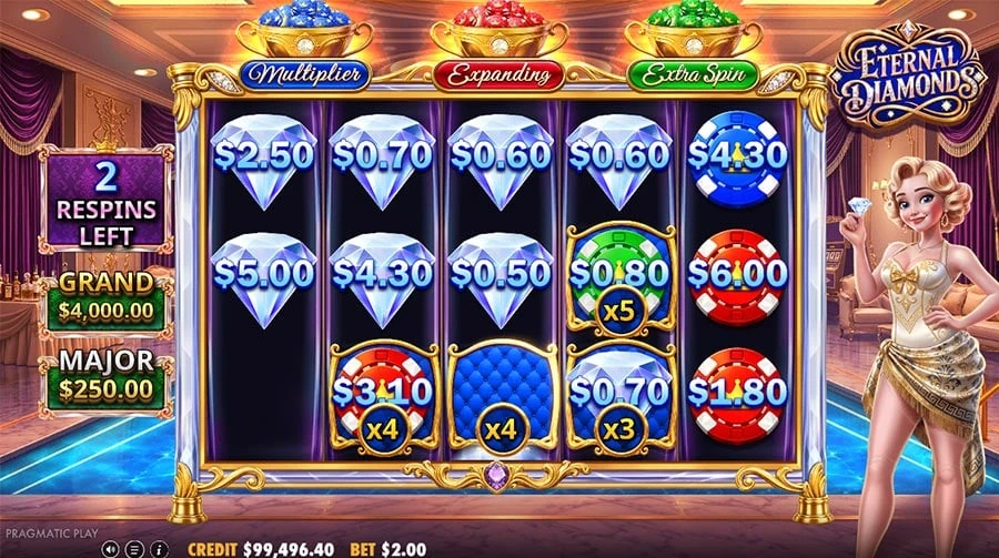 Eternal Diamonds feature screen 2