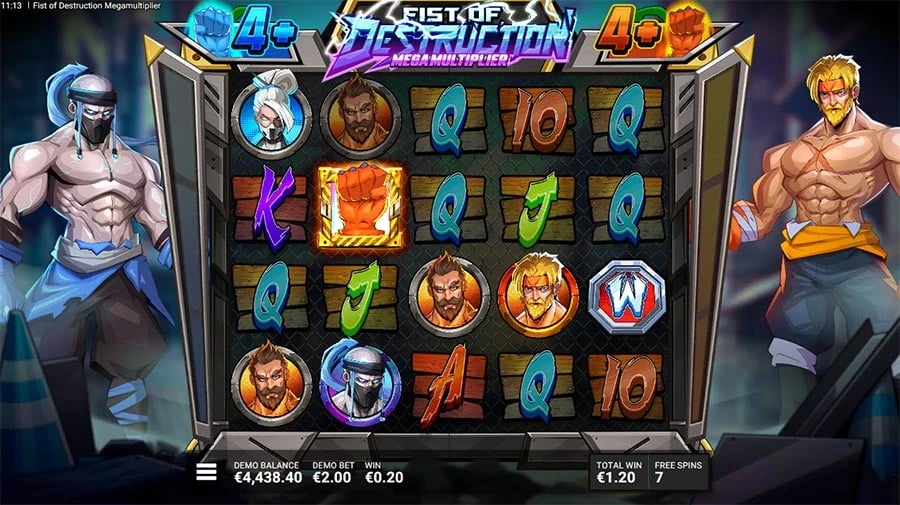 Fist of Destruction Megamultiplier base game