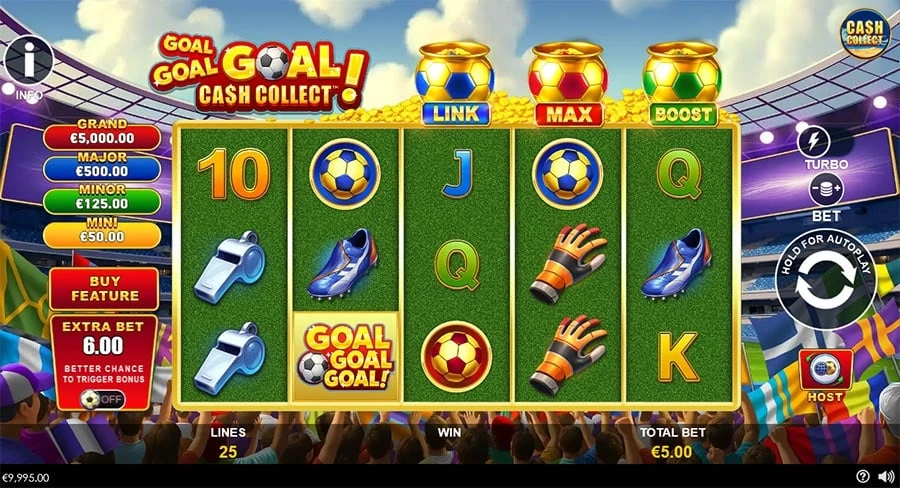 Goal Goal Goal Cash Collect base game