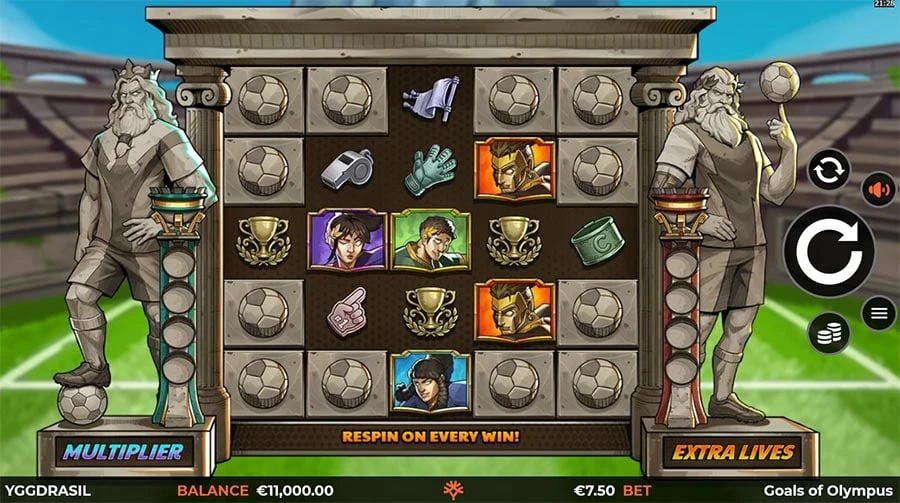 Goals of Olympus BoltLock base game