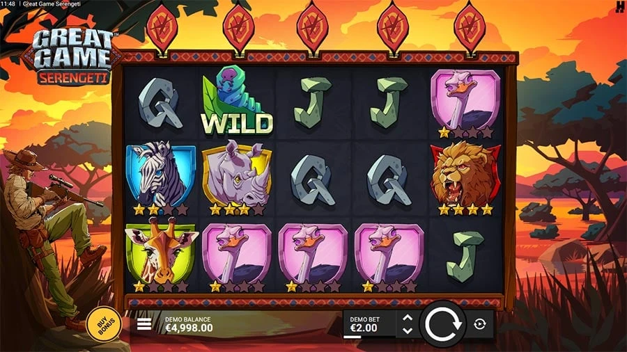 Great Game Serengeti base game