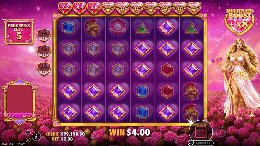 Hearts of Venus feature screen 1