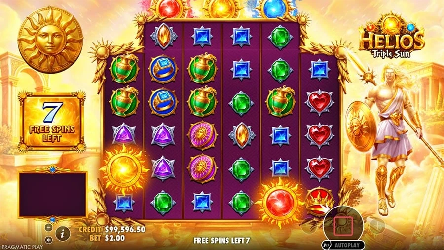 Helios Triple Sun feature screen 1