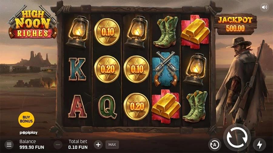 High Noon Riches base game